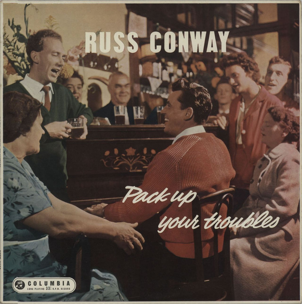 Russ Conway Pack Up Your Troubles UK vinyl LP album (LP record) 33SX1120