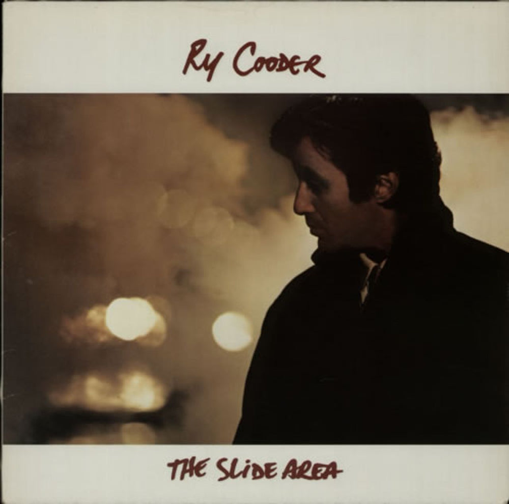 Ry Cooder The Slide Area UK vinyl LP album (LP record) K56976