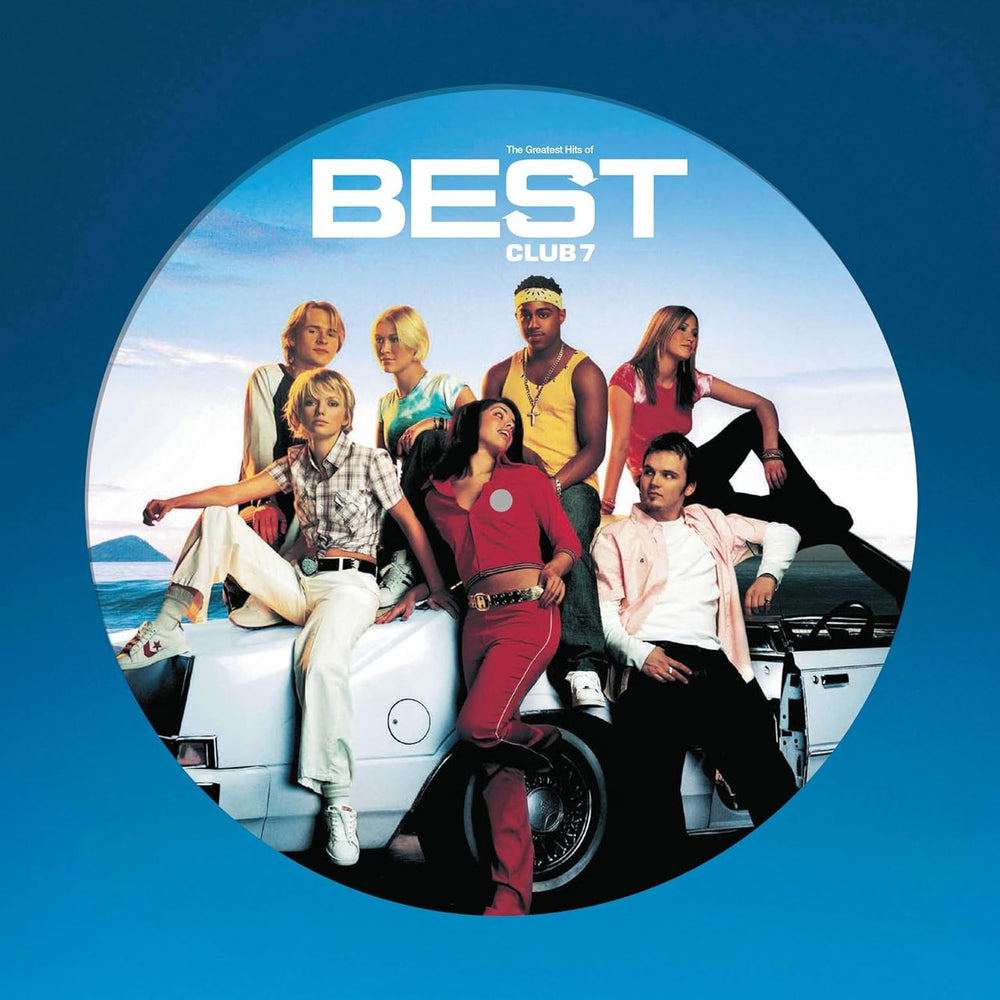 S Club 7 Best: The Greatest Hits of S Club 7 - Picture Disc Edition - Sealed UK picture disc LP (vinyl picture disc album) 5568214