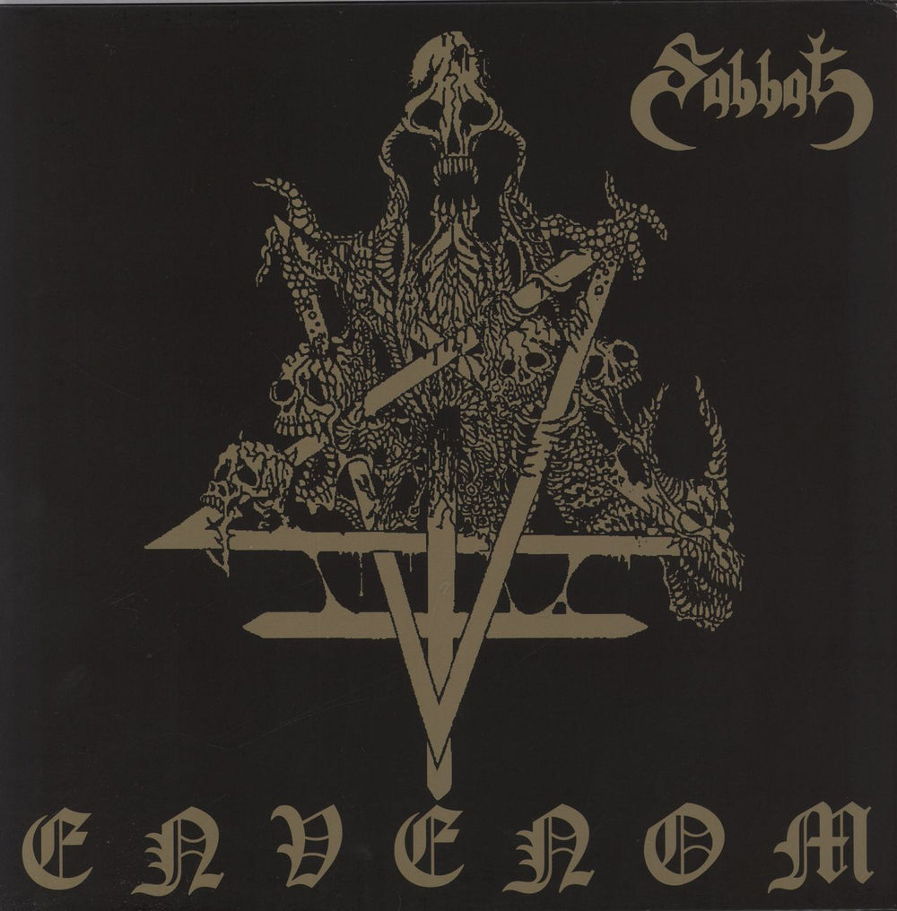 Sabbat Envenom + Poster German vinyl LP album (LP record) I.P.002