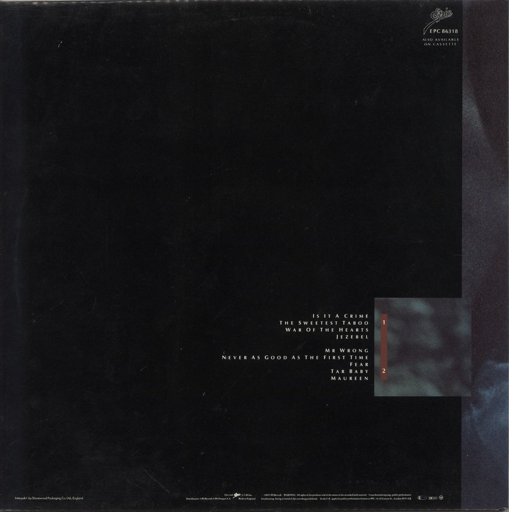 Sade Promise UK vinyl LP album (LP record)