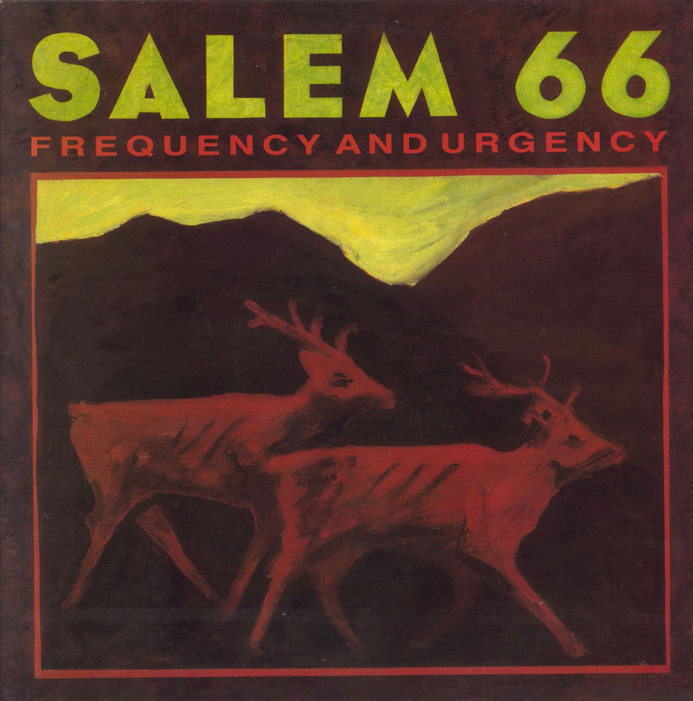 Salem 66 Frequency And Urgency US Promo vinyl LP album (LP record) HMS078