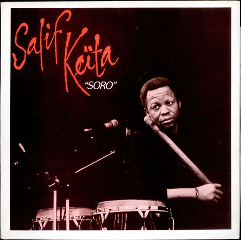 Salif Keita Soro UK vinyl LP album (LP record) STERNS1020