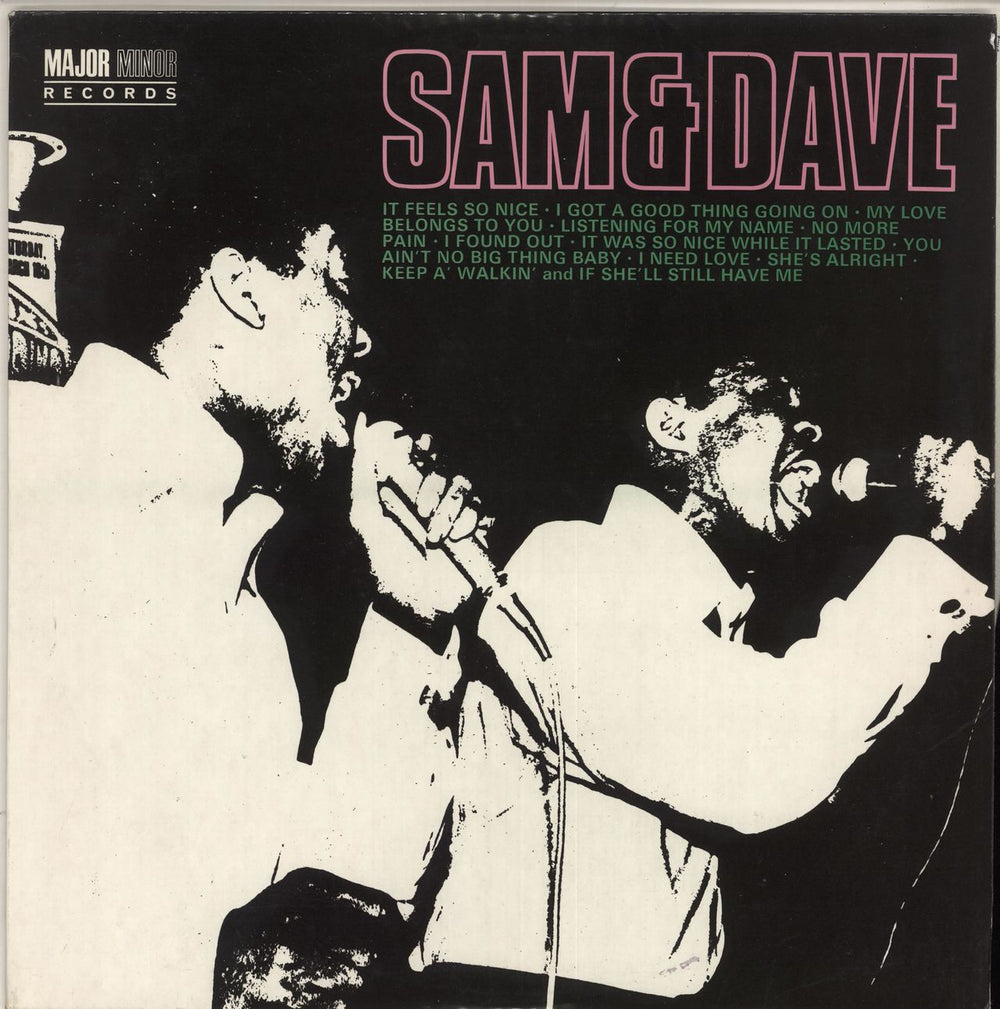 Sam & Dave Sam & Dave UK vinyl LP album (LP record) MCP5000