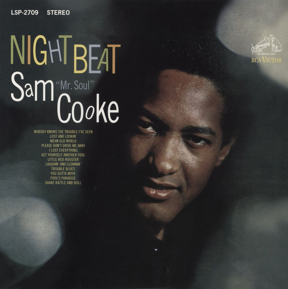 Sam Cooke Night Beat - 180 Gram UK 2-LP vinyl record set (Double LP Album) APP-2709-45