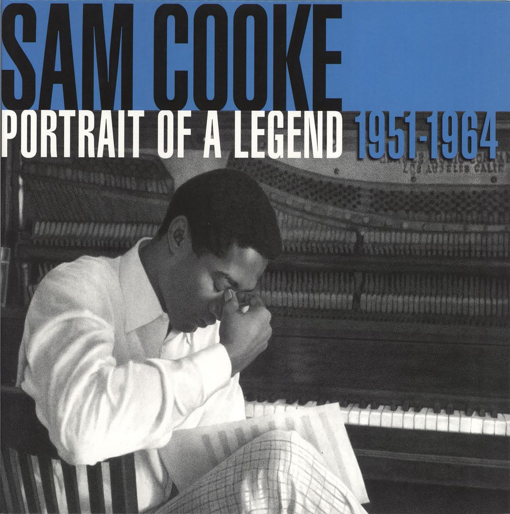 Sam Cooke Portrait Of A Legend 1951-1964 - Black Vinyl 180 Gram - Sealed UK 2-LP vinyl record set (Double LP Album) 018771926412