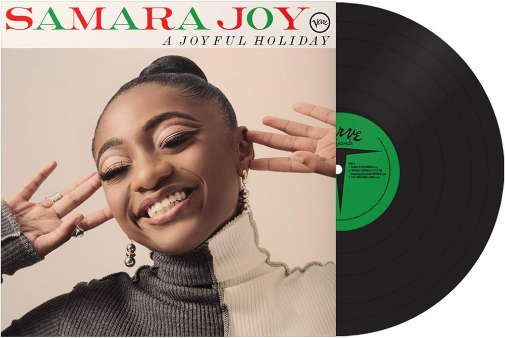 Samara Joy A Joyful Holiday - Sealed UK vinyl LP album (LP record) 6GOLPAJ827579