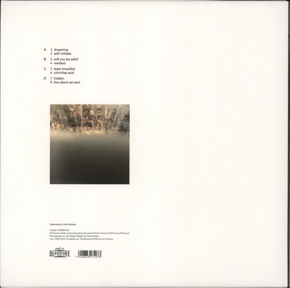 Sandwell District End Beginnings UK 2-LP vinyl record set (Double LP Album) 5400863174033