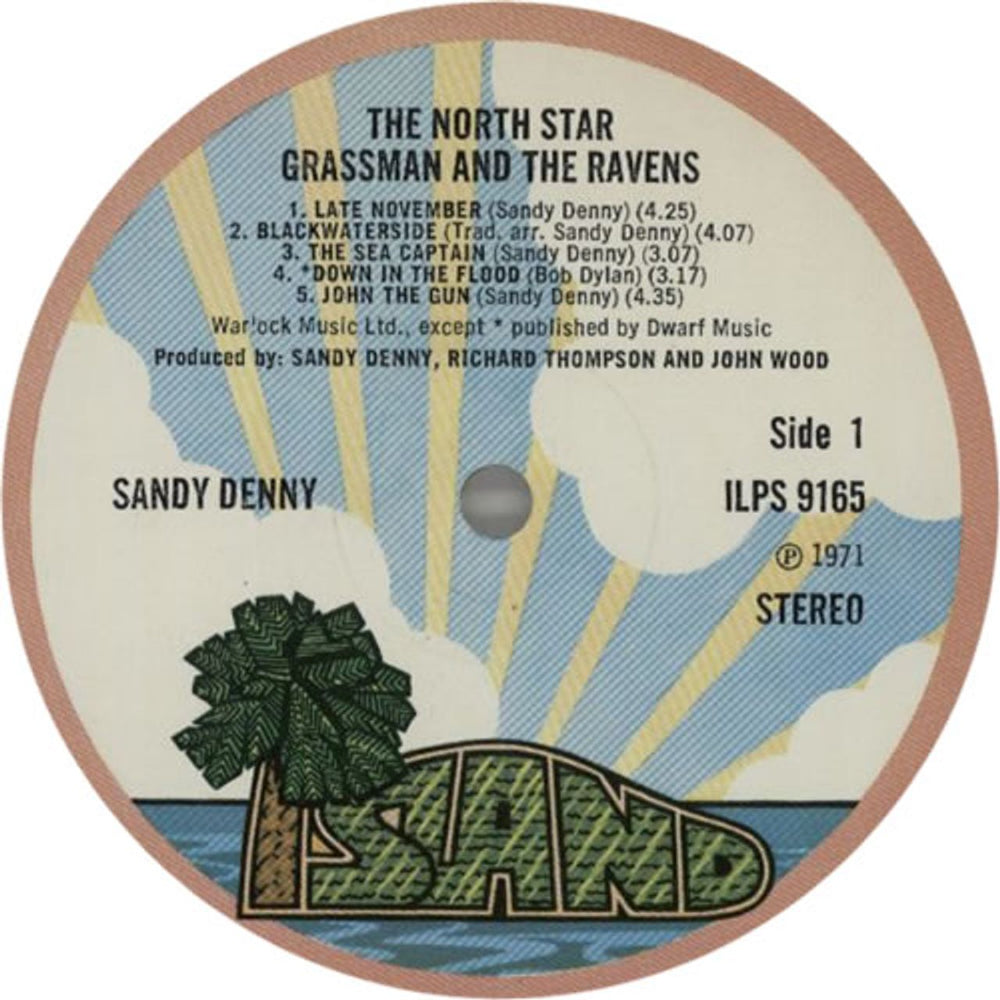 Sandy Denny The North Star Grassman - 1st - EX UK vinyl LP album (LP record) SNYLPTH582065