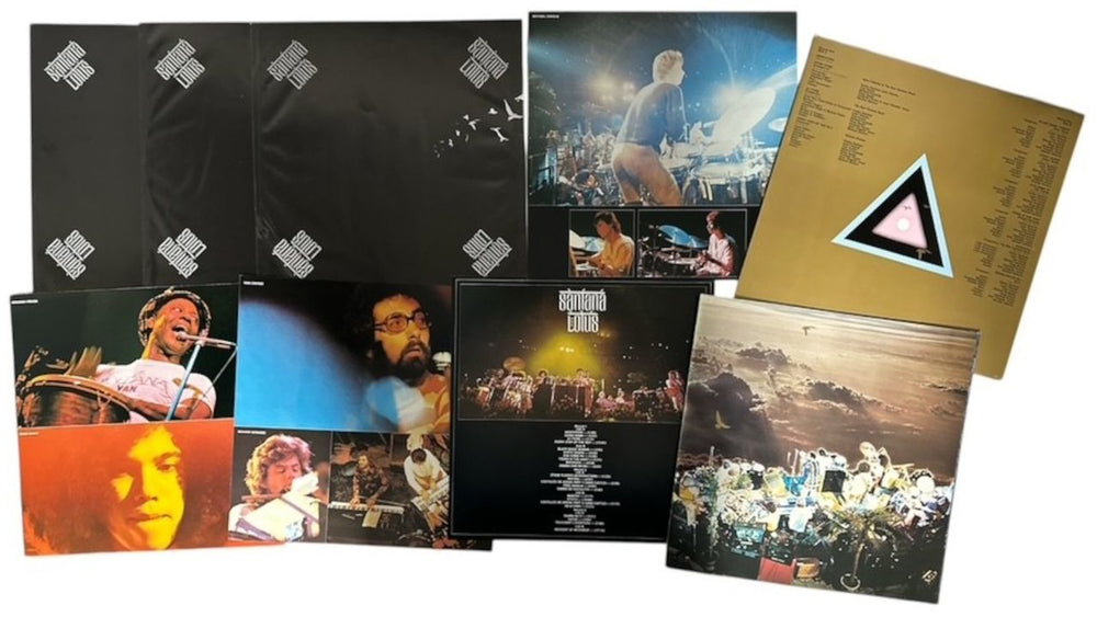 Santana Lotus - Quadraphonic Japanese 3-LP vinyl record set (Triple LP Album)