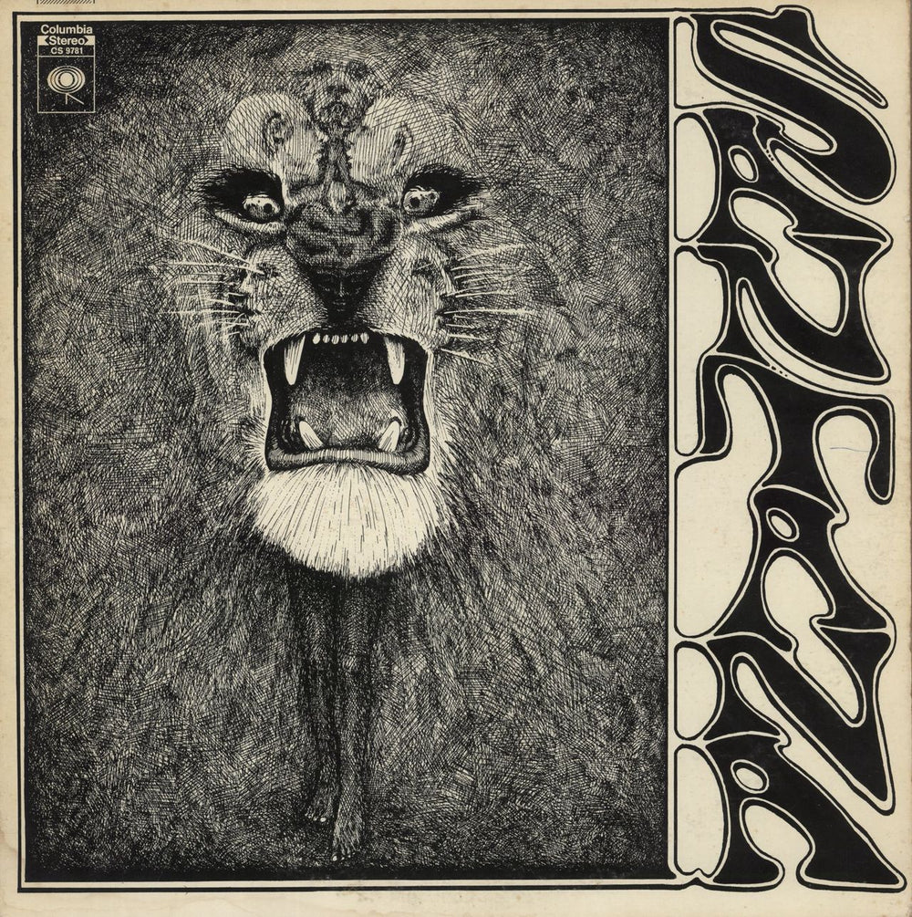 Santana Santana US vinyl LP album (LP record) CS9781