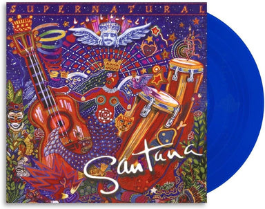 Santana Supernatural - 25th Anniversary Blue Vinyl - Sealed UK 2-LP vinyl record set (Double LP Album) 198028292313