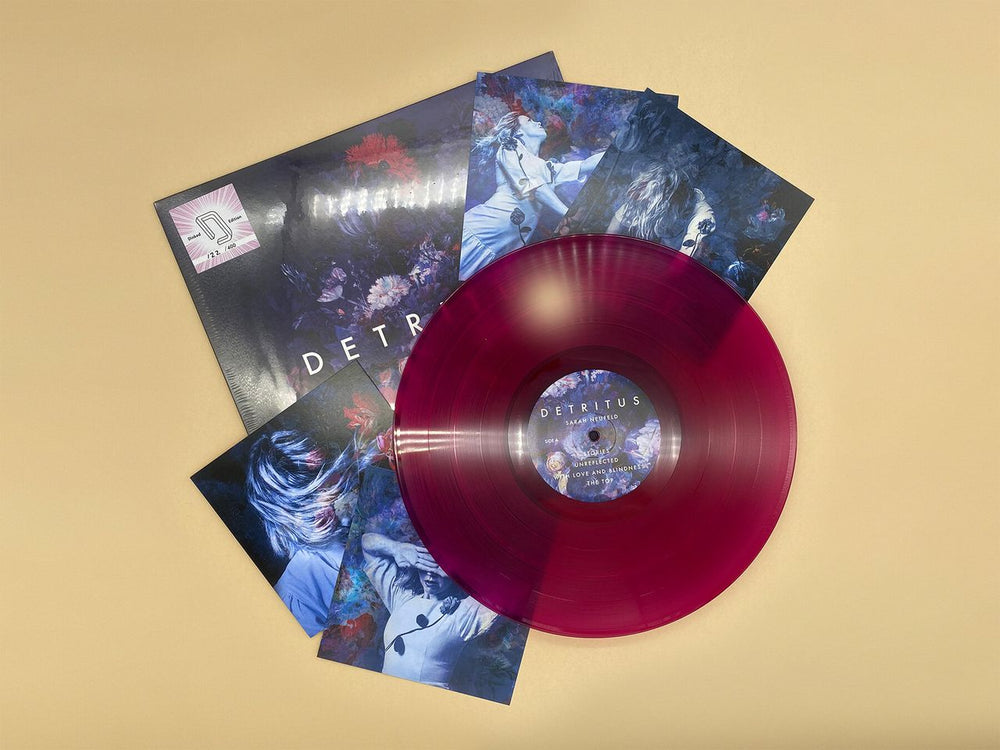 Sarah Neufeld Detritus: Dinked Edition - Violet Vinyl + Numbered Opened Shrink UK vinyl LP album (LP record) 4NTLPDE871281