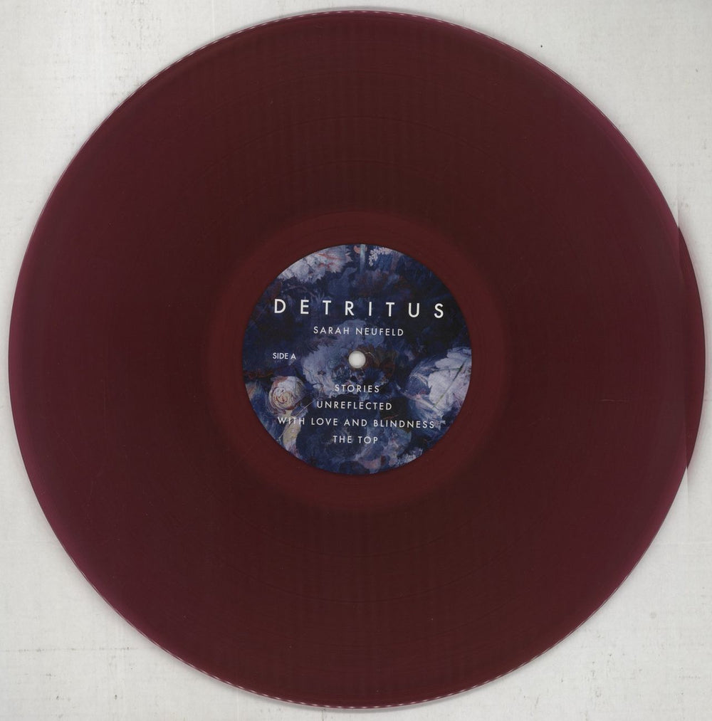 Sarah Neufeld Detritus - Violet Vinyl UK vinyl LP album (LP record) 4NTLPDE850154