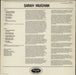 Sarah Vaughan Sarah Vaughan Dutch vinyl LP album (LP record)