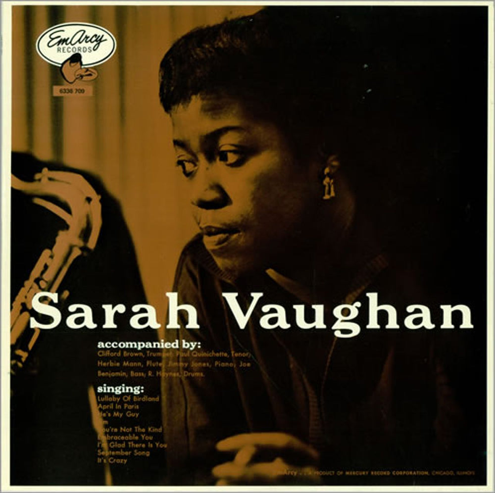 Sarah Vaughan Sarah Vaughan Dutch vinyl LP album (LP record) 6336709