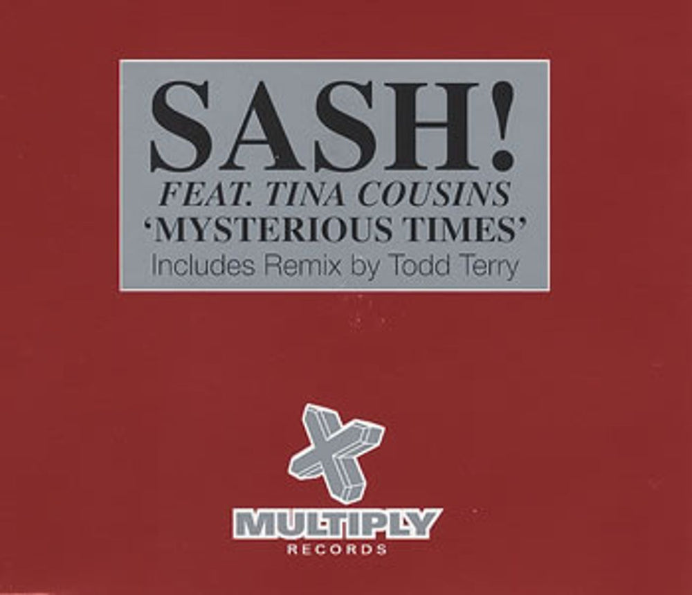 Sash! Mysterious Times UK CD single (CD5 / 5") CXMULTY40