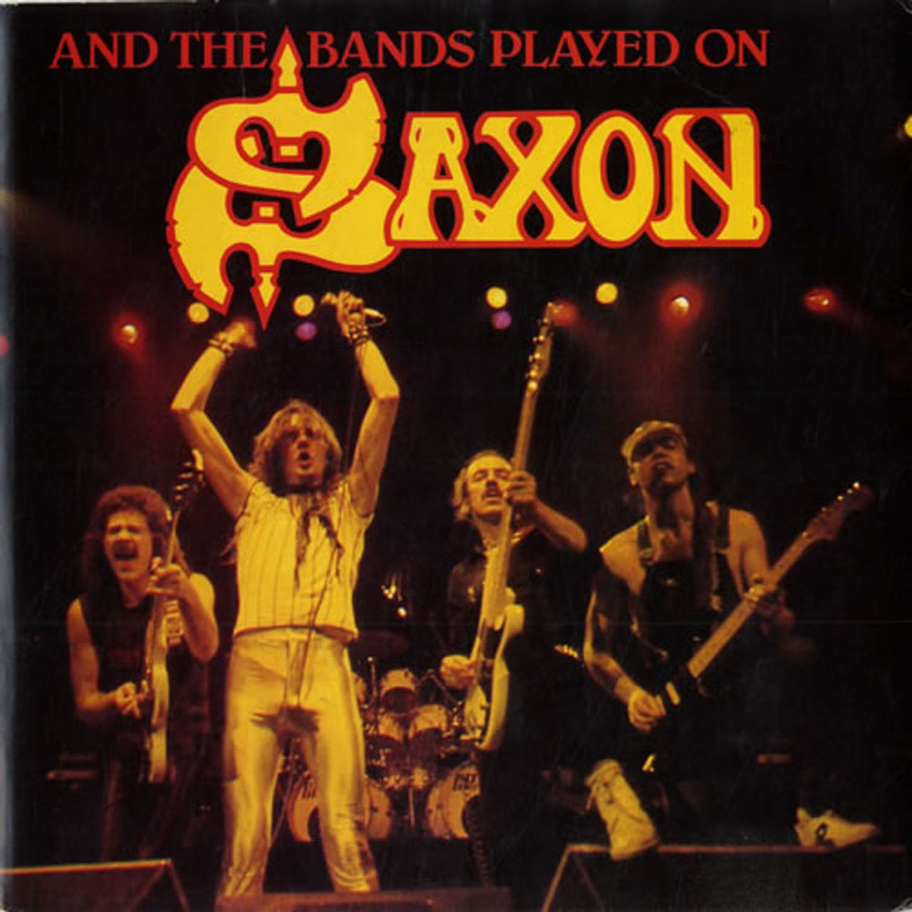 Saxon And The Bands Played On UK 7" vinyl single (7 inch record / 45) CAR180