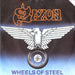 Saxon Wheels Of Steel UK 7" vinyl single (7 inch record / 45) CAR143