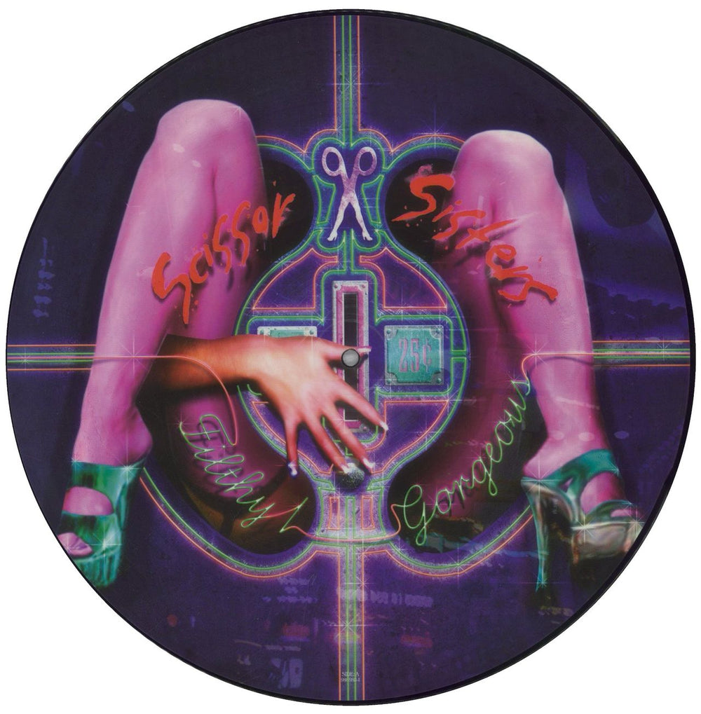 Scissor Sisters Filthy / Gorgeous UK 12" vinyl picture disc (12 inch picture record) 9869801