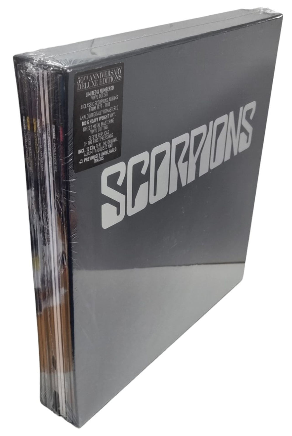 Scorpions 50th Anniversary Deluxe Editions - Sealed UK Vinyl Box Set 4050538162103