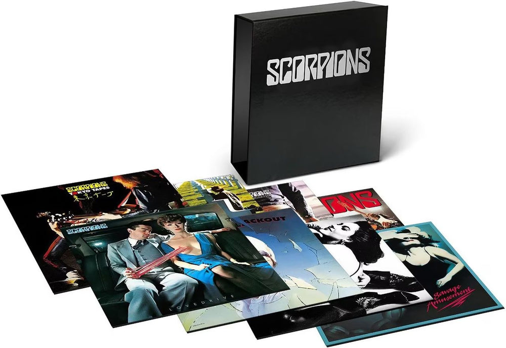 Scorpions 50th Anniversary Deluxe Editions - Sealed UK Vinyl Box Set 4050538162103