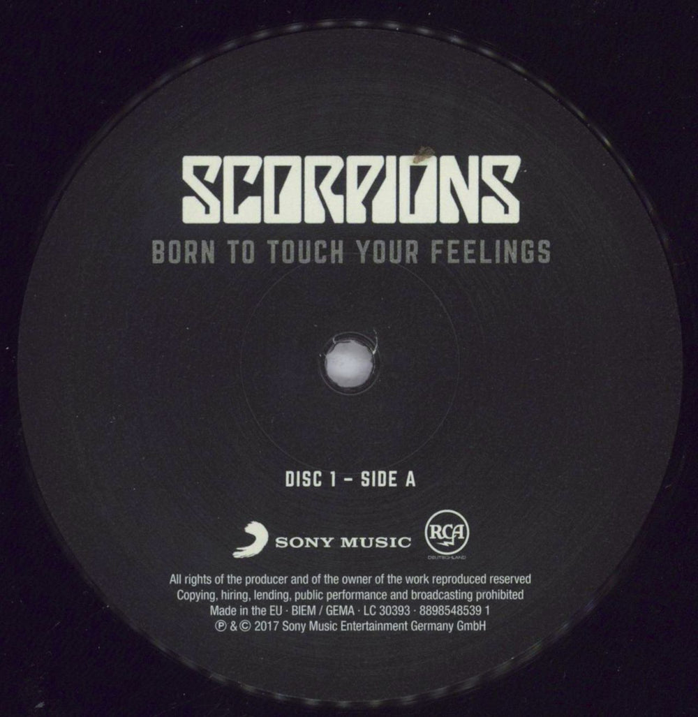 Scorpions Born To Touch Your Feelings - Best Of Rock Ballads UK 2-LP vinyl record set (Double LP Album) SCO2LBO832065