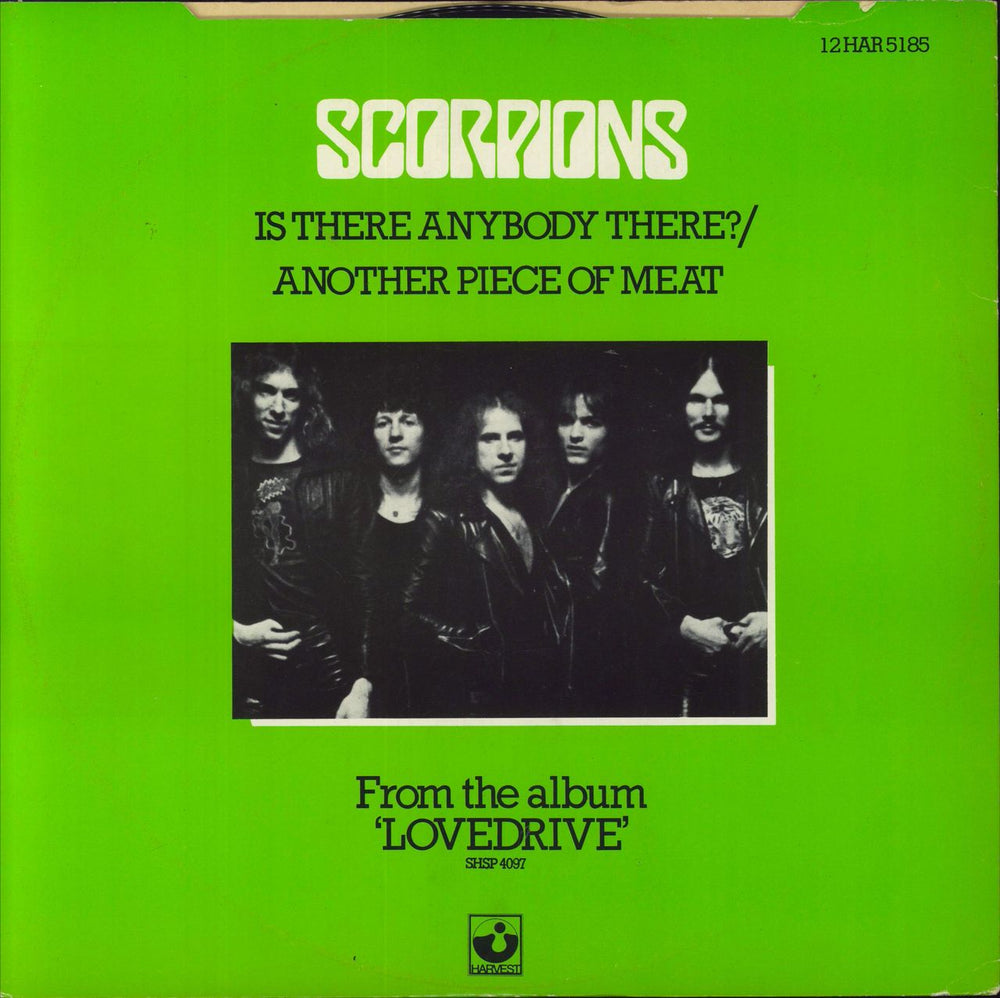 Scorpions Is There Anybody There? UK 12" vinyl single (12 inch record / Maxi-single)