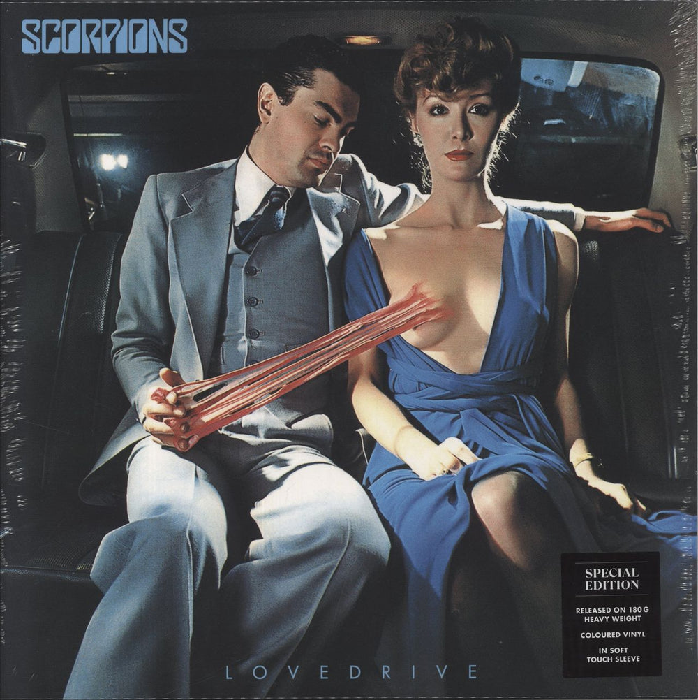 Scorpions Lovedrive - 180g - Red Vinyl - Sealed UK vinyl LP album (LP record) 538881341