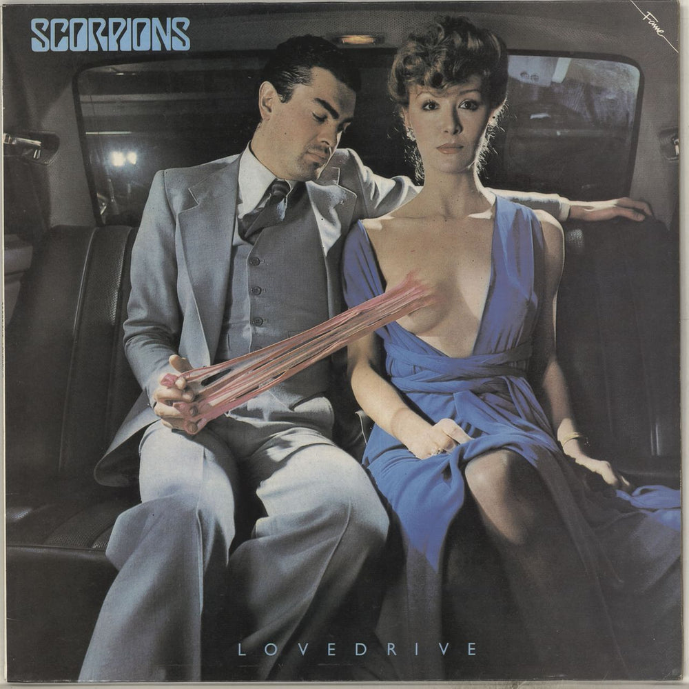 Scorpions Lovedrive UK vinyl LP album (LP record) FA4130801