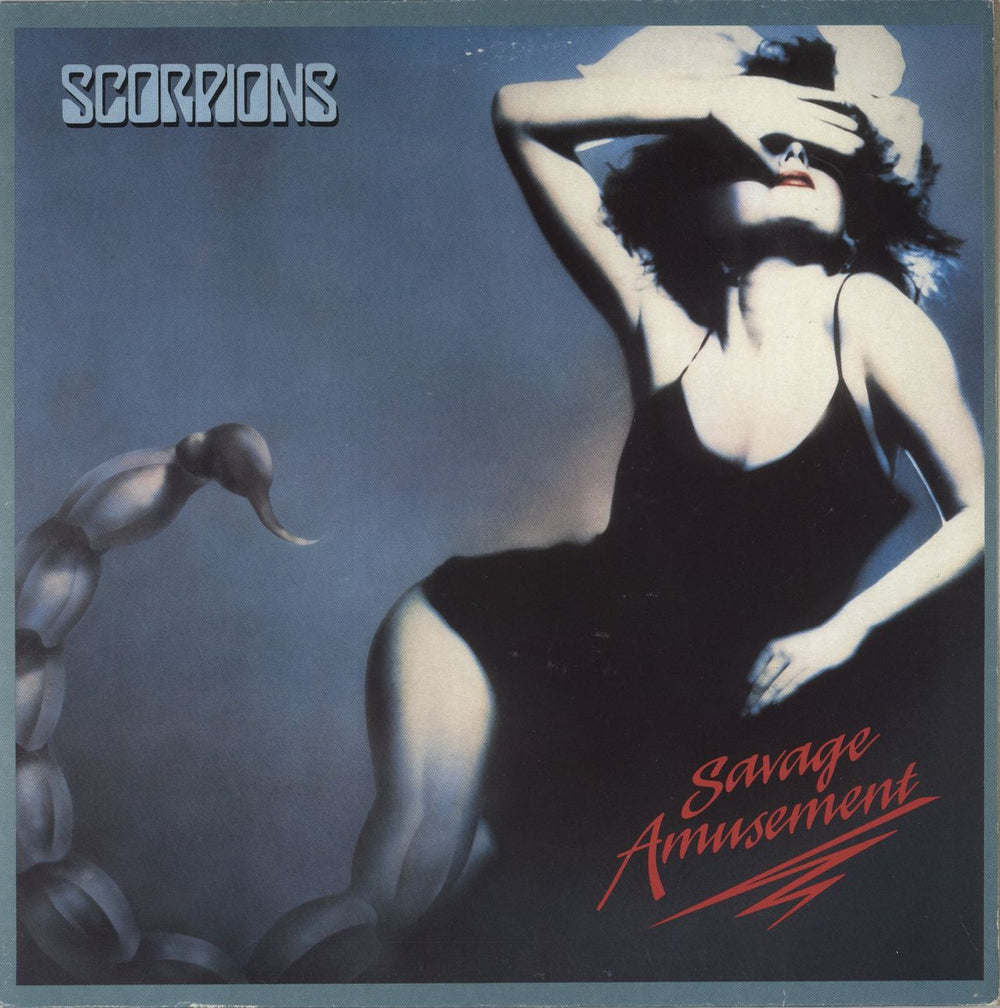 Scorpions Savage Amusement UK vinyl LP album (LP record) 077774670418