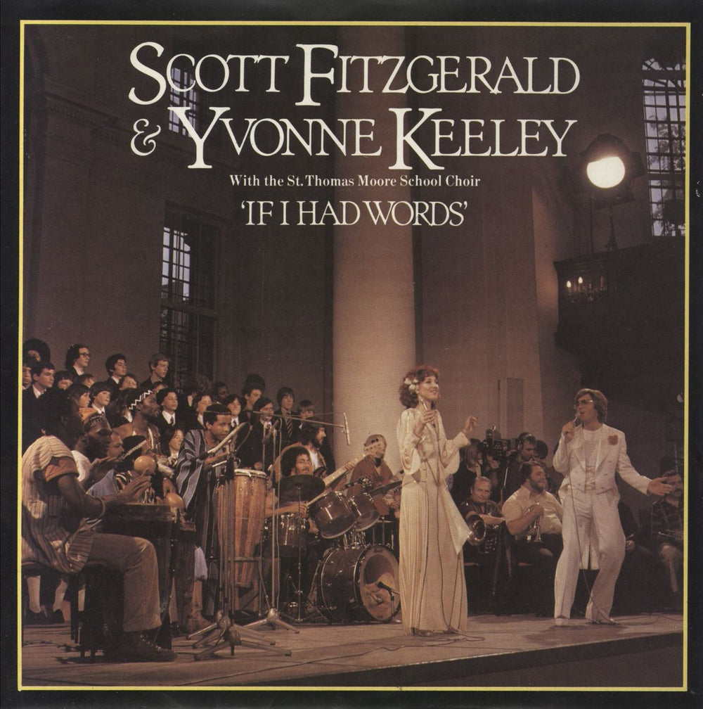 Scott Fitzgerald If I Had Words UK 7" vinyl single (7 inch record / 45) UP36333