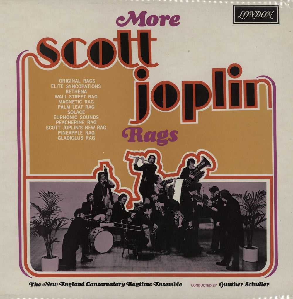 Scott Joplin More Scott Joplin Rags UK vinyl LP album (LP record) HSU5009