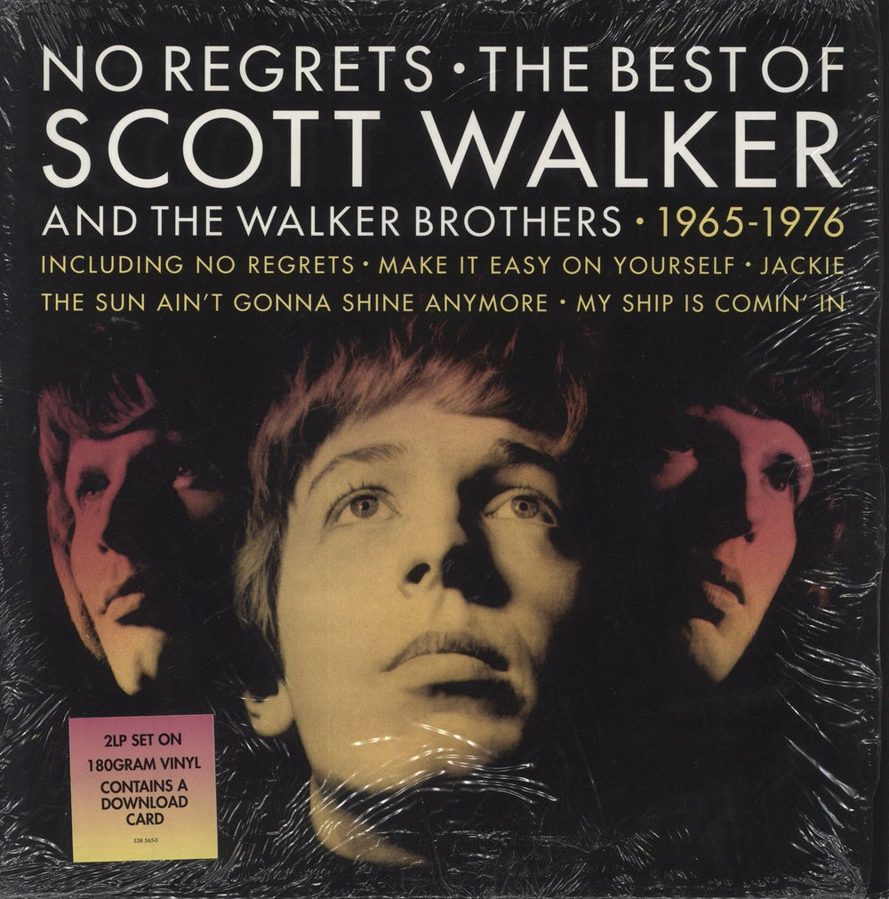 Scott Walker No Regrets - The Best Of + 180gm Vinyl UK vinyl LP album (LP record) 510831-1