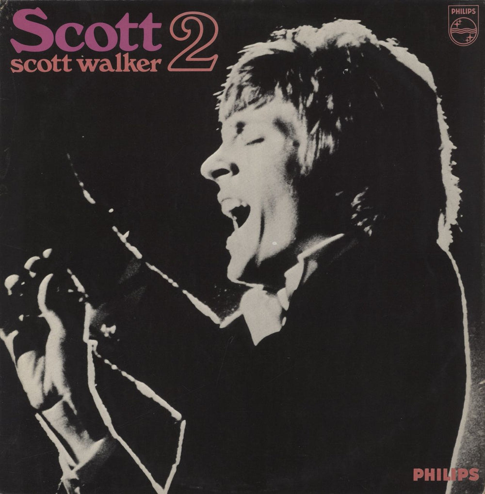 Scott Walker Scott 2 + Insert - VG UK vinyl LP album (LP record) SBL7840