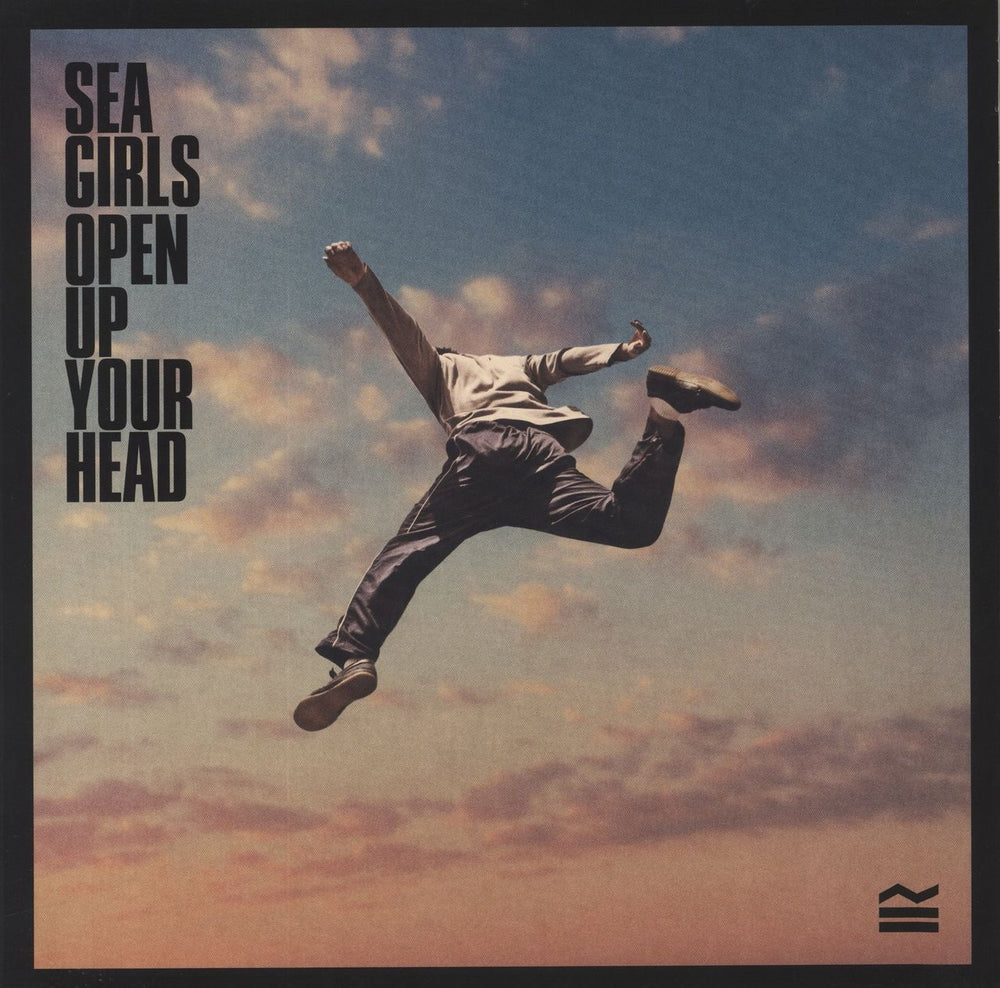 Sea Girls Open Up Your Head - Blue Vinyl UK vinyl LP album (LP record) 0712163