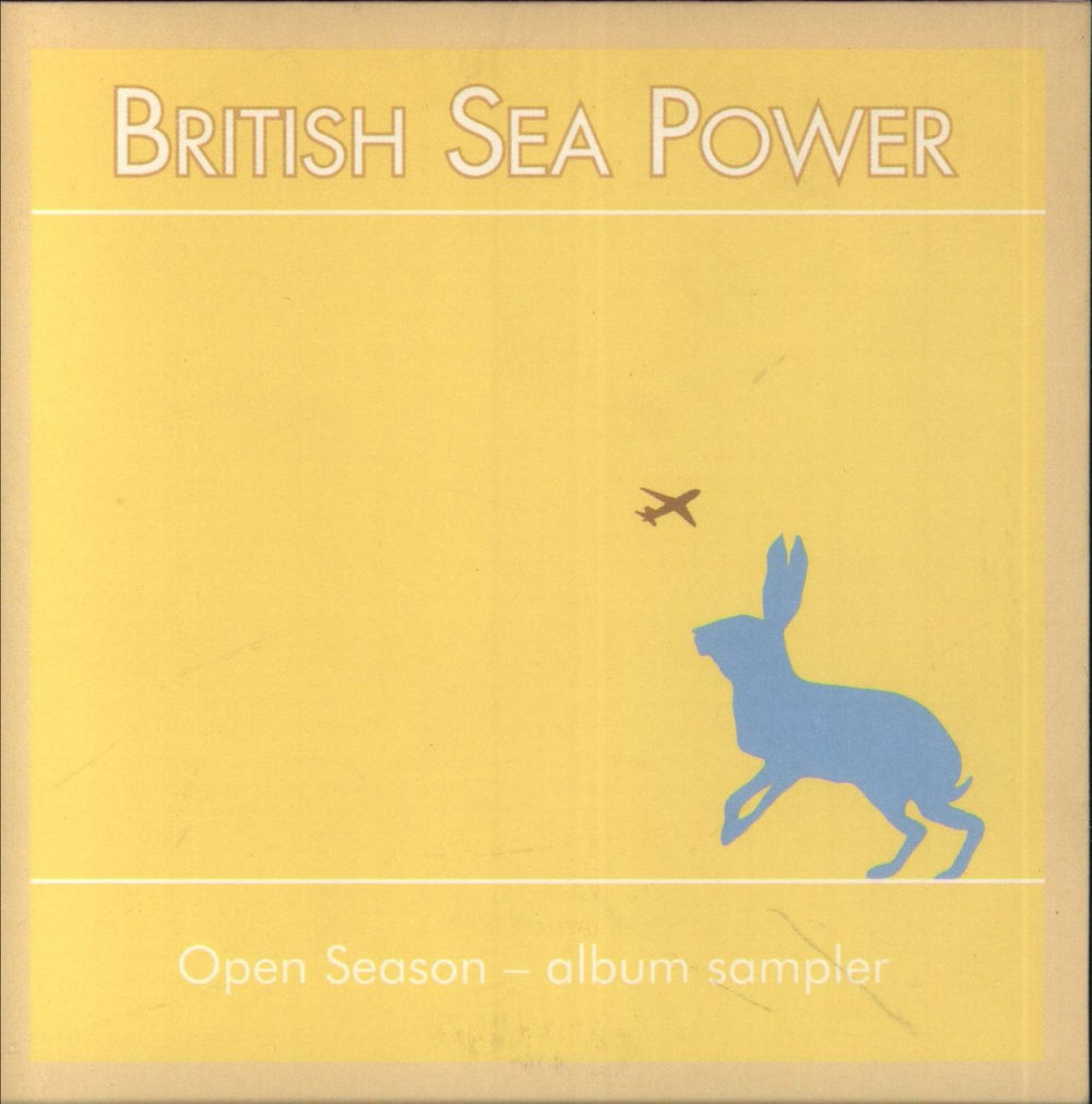Sea Power Open Season - Album Sampler UK Promo CD single (CD5 / 5") RTRADCDP200B