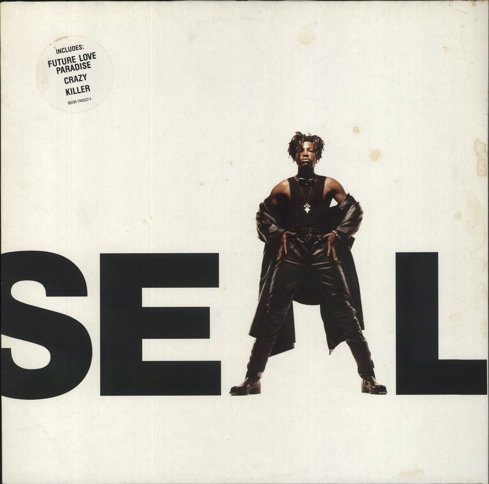 Seal Seal - Hype Stickered - EX German vinyl LP album (LP record) 9031-74557-1