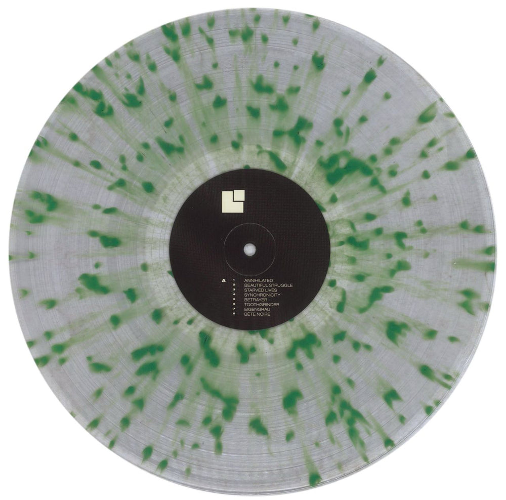 Sectioned Annihilated - Clear and Green Splatter Vinyl UK vinyl LP album (LP record) 3GCLPAN847928