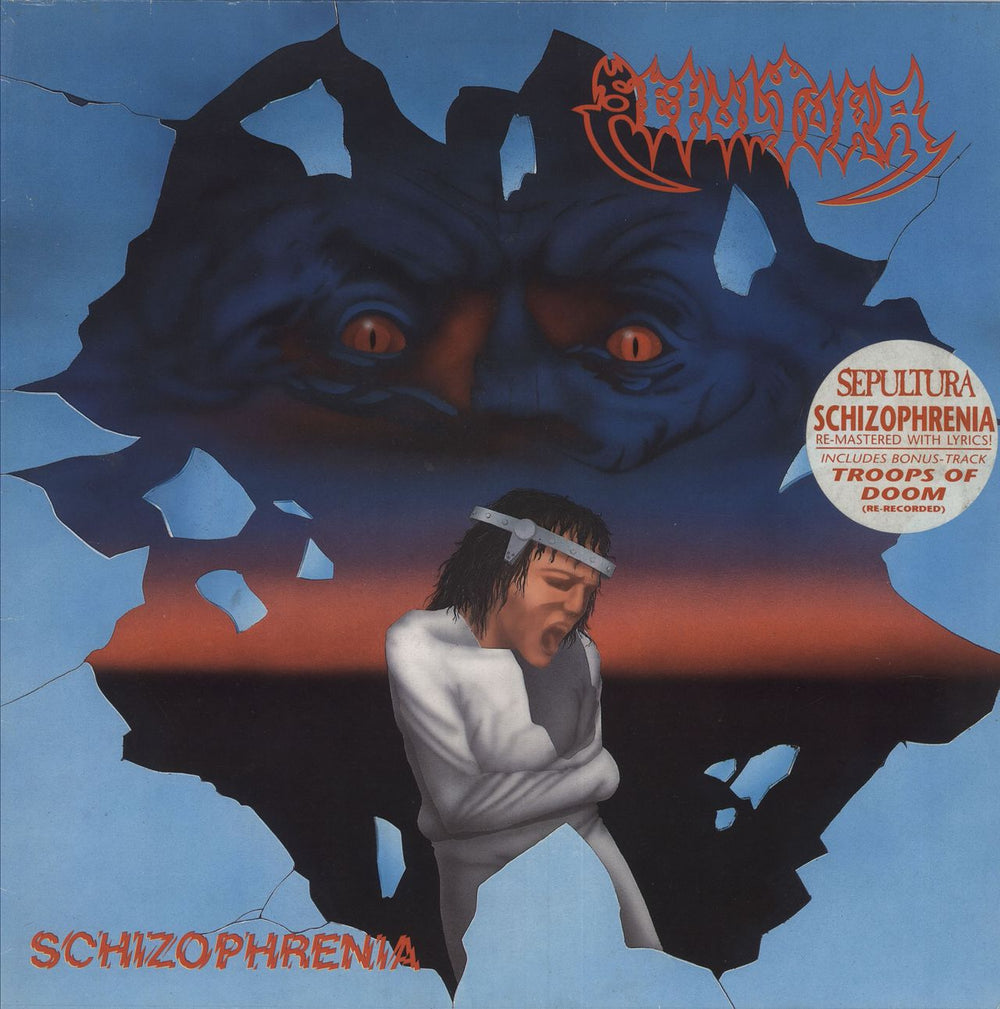 Sepultura Schizophrenia - EX Dutch vinyl LP album (LP record) RO9360-1