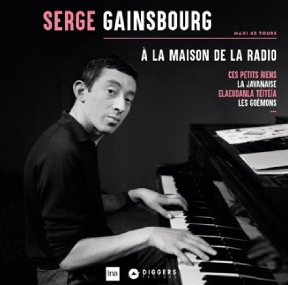 Serge Gainsbourg A La Maison De La Radio #LRS French vinyl LP album (LP record) INA2020