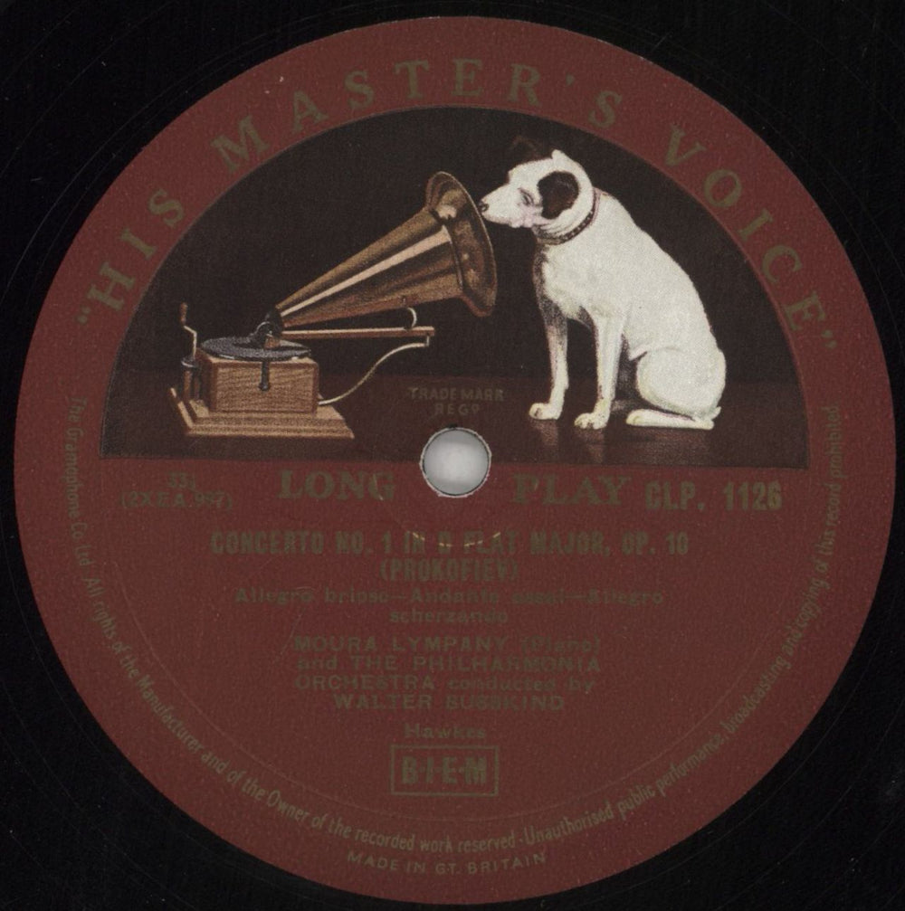 Sergei Prokofiev Prokofiev: Piano Concertos No. 1 In D Flat Major, Op. 10, No. 3 In C Minor, Op. 26 UK vinyl LP album (LP record) PJ3LPPR861804