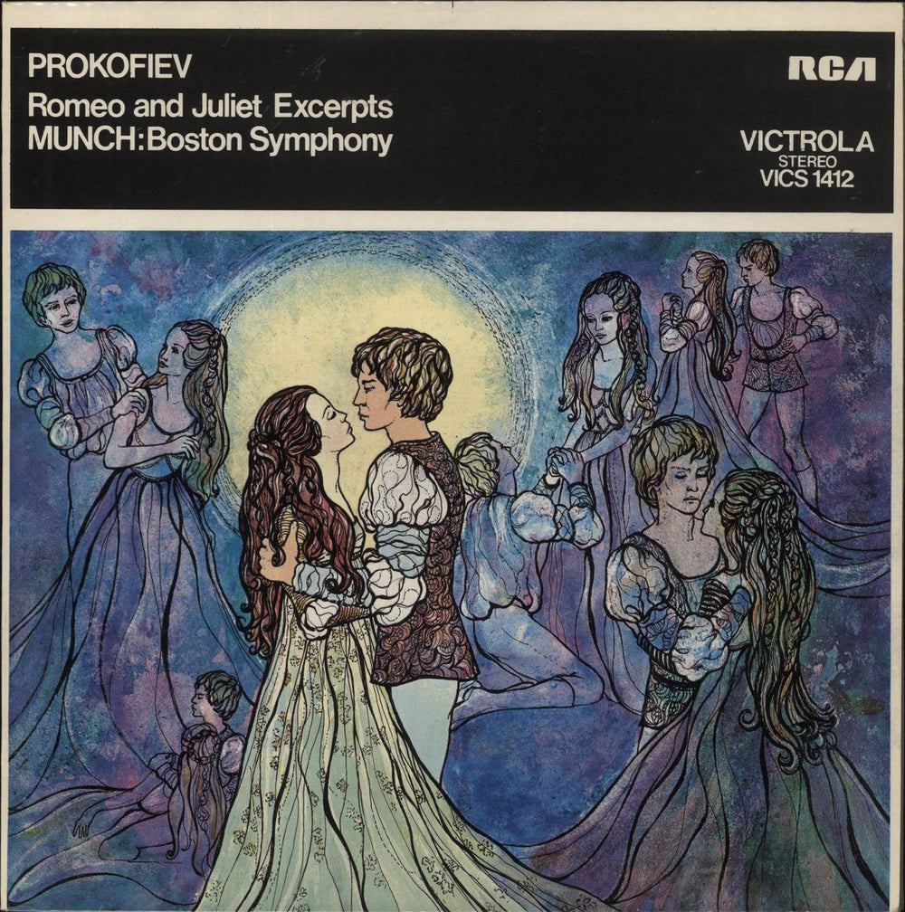 Sergei Prokofiev Prokofiev: Romeo And Juliet Excerpts UK vinyl LP album (LP record) VICS1412