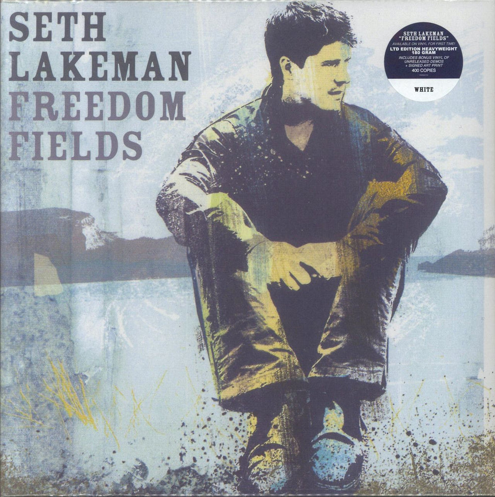 Seth Lakeman Freedom Fields: 15th Anniversary - White Vinyl - Sealed + Signed Print UK 2-LP vinyl record set (Double LP Album) HNR06LPLE