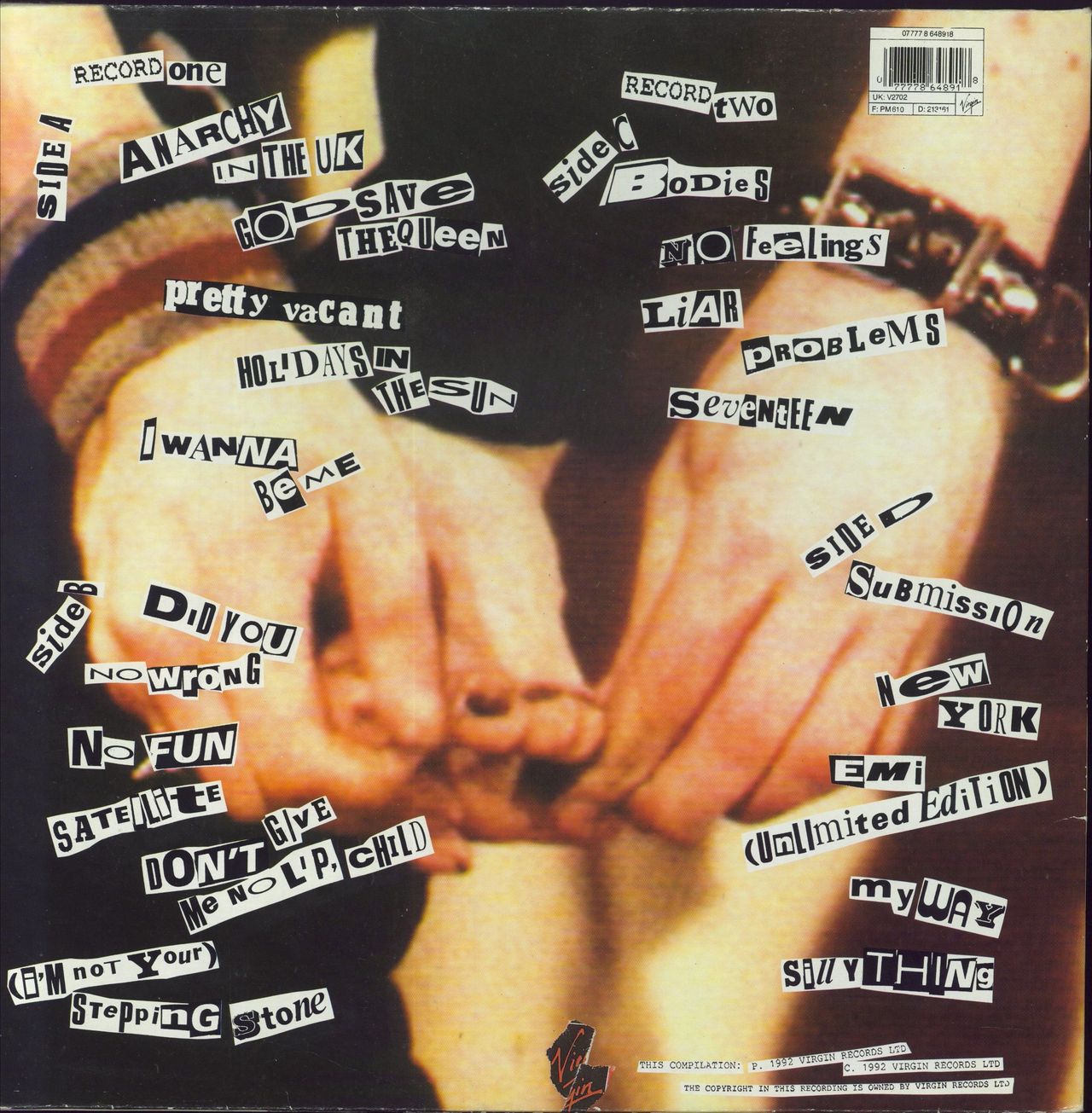 Sex Pistols Kiss This UK 2-LP vinyl set — RareVinyl.com