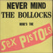 Sex Pistols Never Mind The Bollocks - 1st - Blank Sleeve - EX UK vinyl LP album (LP record) V2086