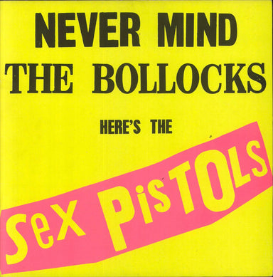 Sex Pistols Never Mind The Bollocks - 1st + Submission Single UK vinyl LP album (LP record) V2086