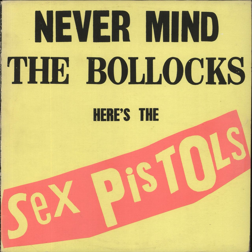 洋楽 Sex Pistols Never Mind The Bollocks UKLP Sex Pistols – Never Mind The Bollocks Here's The Sex Pistols