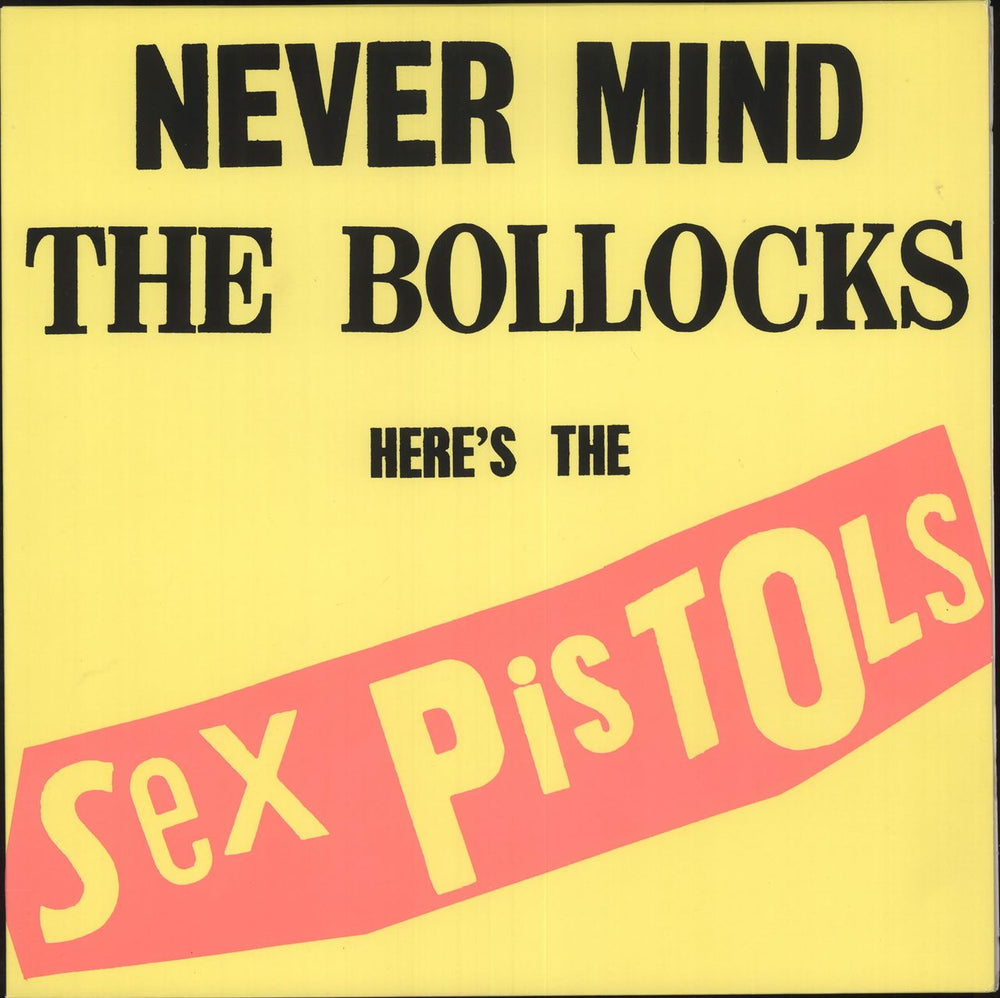 Sex Pistols Never Mind The Bollocks, Here's The Sex Pistols - 180gm Vinyl UK vinyl LP album (LP record) SEXPISLP77