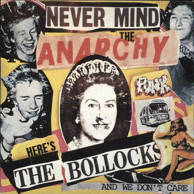 Sex Pistols Never Mind The Bollocks - Punk Art sleeve UK 7" vinyl single (7 inch record / 45) MAL-ONE-011